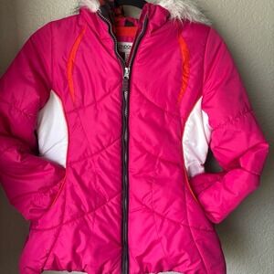 Girls London Fog winter jacket size Large (14-16)